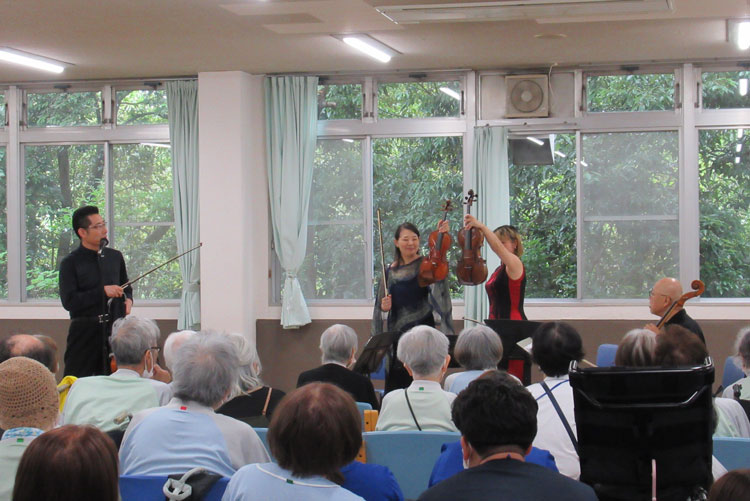 演奏会の写真